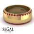 Eternity Ruby Wedding Band - Benjamin No. 10